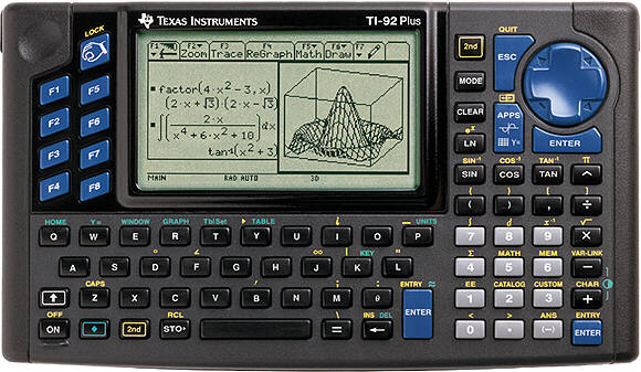Calcolatrice grafica TI-92 Plus 