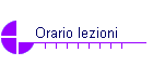 Orario lezioni