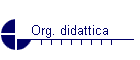 Org. didattica