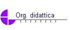 Org. didattica